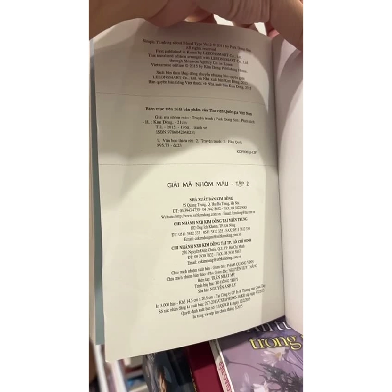 Giải mã nhóm máu 2 - Park Dong - Sun - BT 1025394