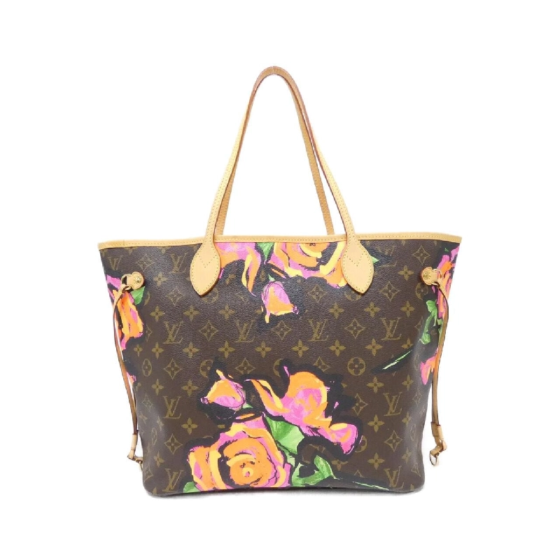 Túi xách Louis Vuitton Monogram Rose (Stephen Sprouse) Neverfull MM M48613 - Hàng hiệu Chính hãng 765076