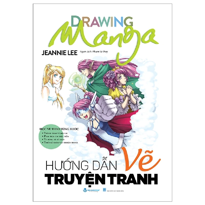 Hướng dẫn vẽ truyện tranh - Jeannie Lee - 03/10/2024 (XB) - Văn lang, hội họa 777524