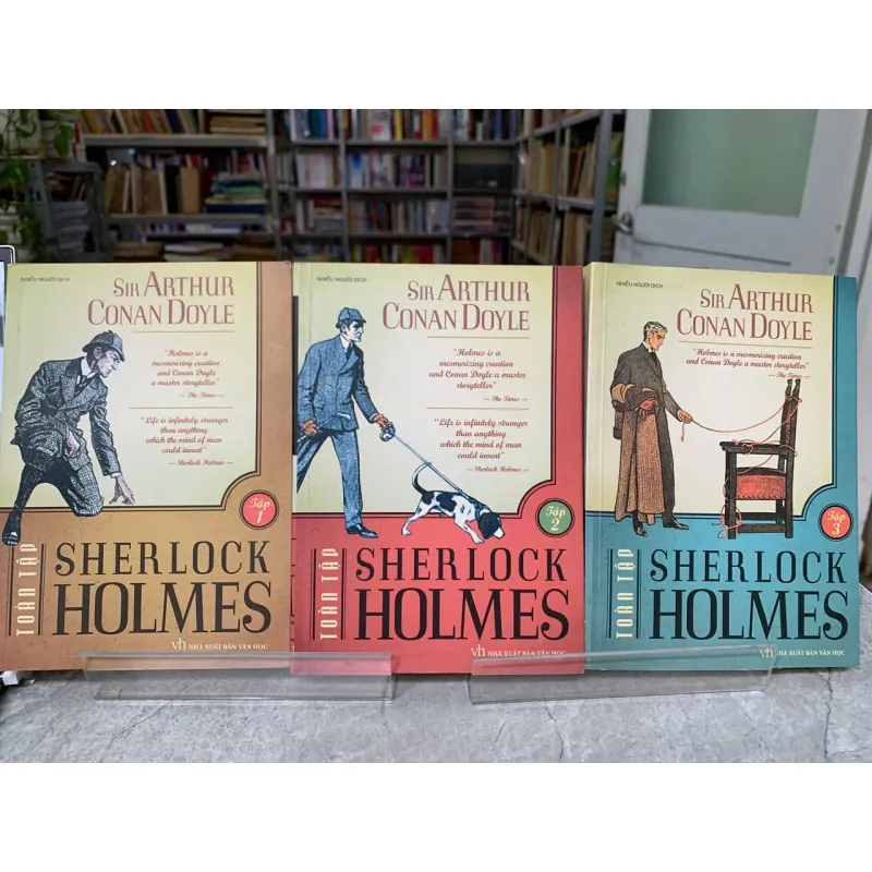 SHERLOCK HOLMES TOÀN TẬP (TẬP 1, 2, 3) - SIR ARTHUR CONAN DOYLE 560335