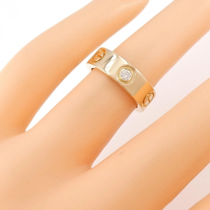 Nhẫn Cartier Love Half Diamond - Hàng hiệu Authentic 839202