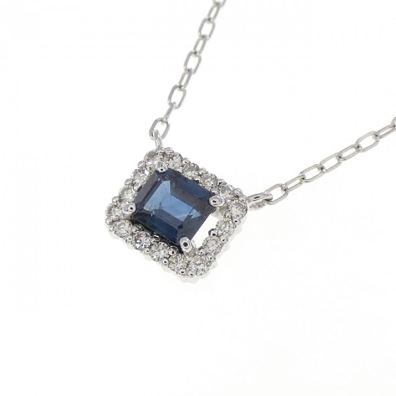 Dây chuyền Sapphire PT900/PT850 0.29CT - Hàng hiệu Chính hãng 856493