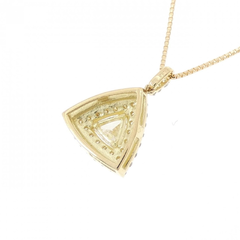 K18YG Dây chuyền kim cương 0.45CT - Hàng hiệu Chính hãng 863717