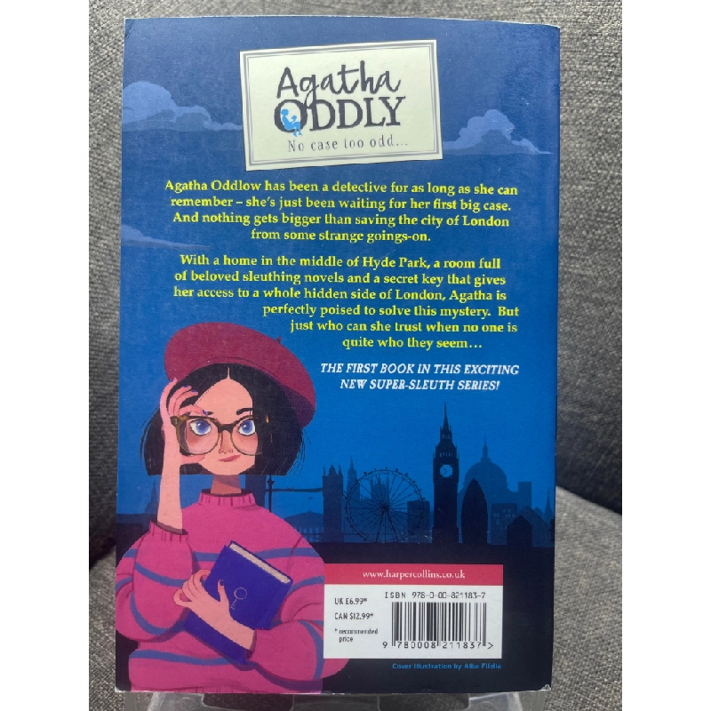 Agatha oddly the secret key mới 90% truyện ngoại văn và thiếu nhi Lena Jones HPB1605 SÁCH NGOẠI VĂN 351227