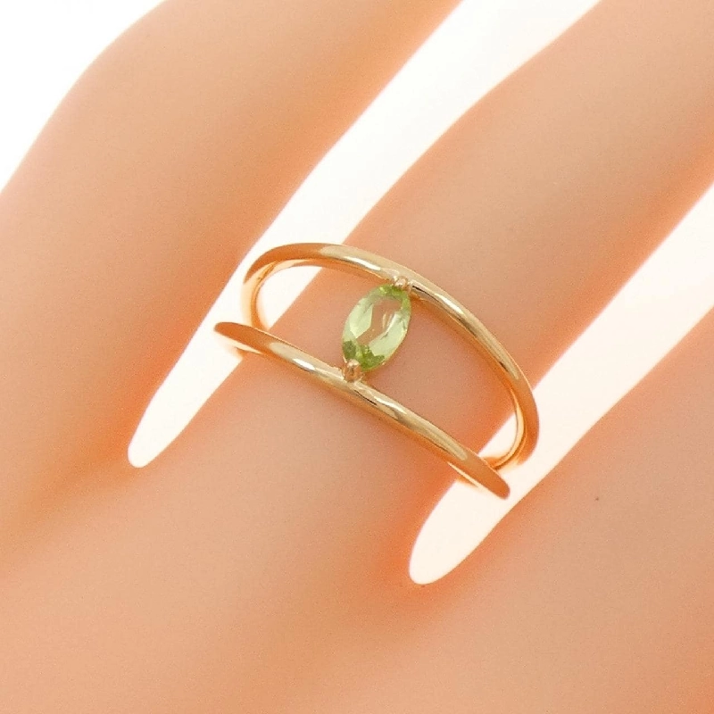 Nhẫn Peridot K18YG - Hàng hiệu Authentic 851696