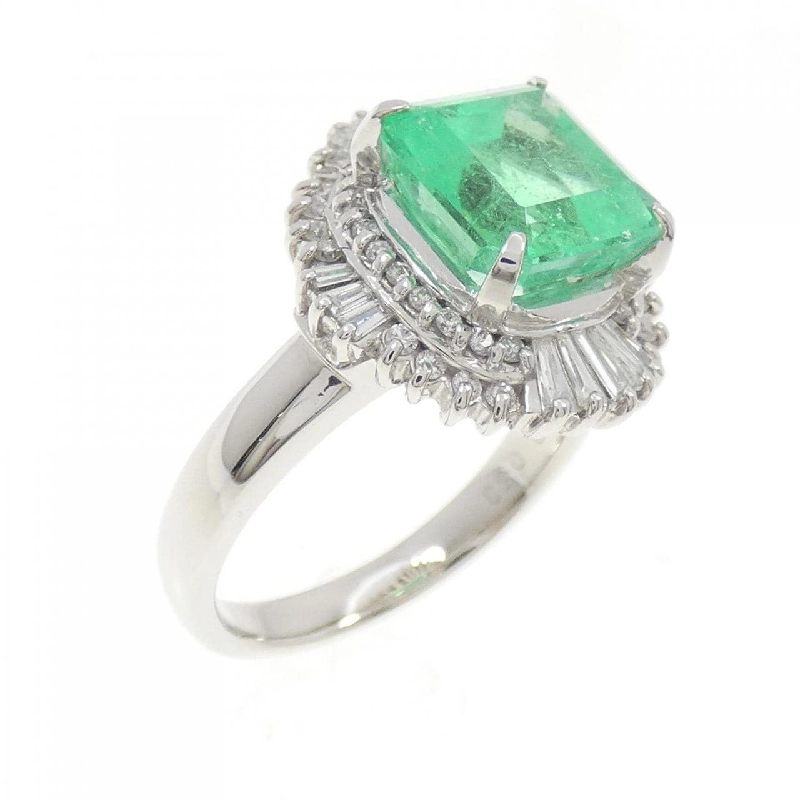 Nhẫn Emerald PT900 3.23CT - Hàng hiệu Chính hãng 848841