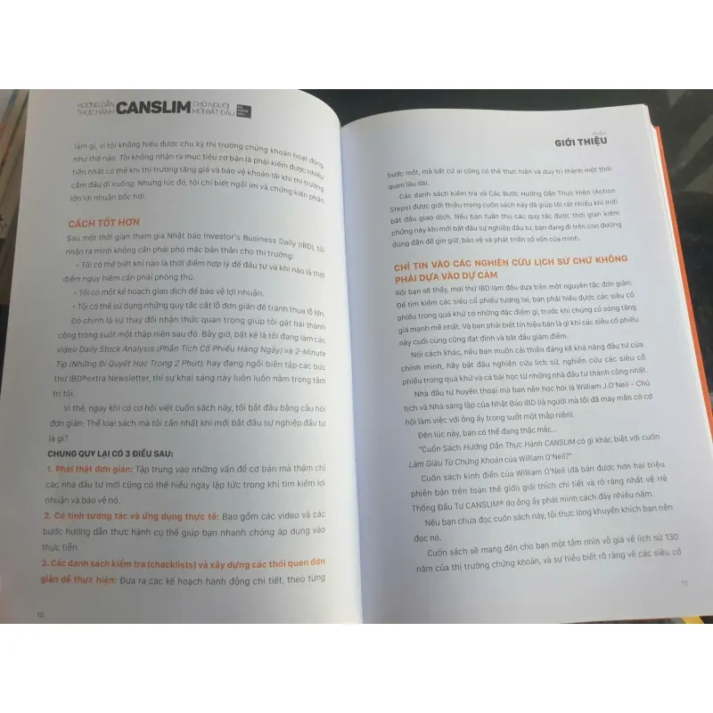 Hướng Dẫn Thực Hành CANSLIM Cho Người Mới Bắt Đầu - WILLIAM J. O'NEIL mới 90% 786482