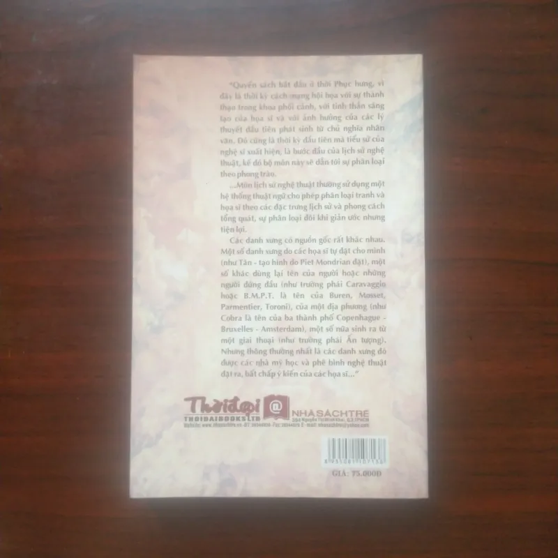 [Sách Mỹ Thuật] Các Phong Trào Hội Họa (Lê Thanh Lộc) 907625