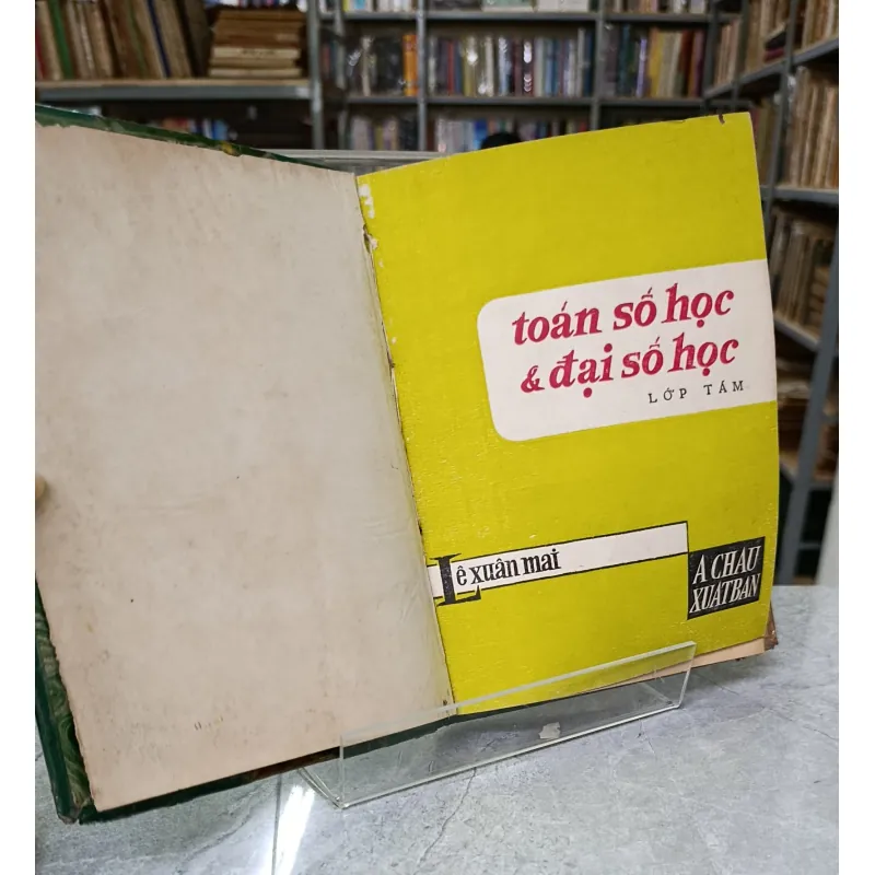 TOÁN SỐ HỌC VÀ ĐẠI SỐ HỌC LỚP TÁM - LÊ XUÂN MAI 701336