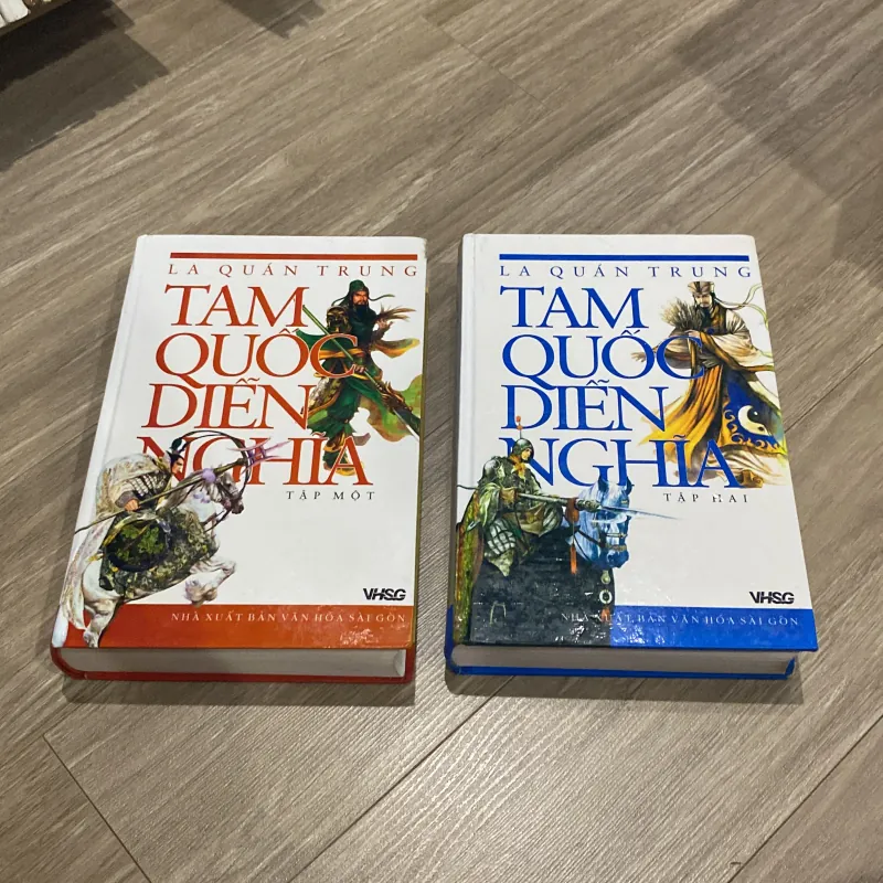TAM QUỐC DIỄN NGHĨA, bộ 2 tập, bản bìa cứng (xb 2009) 1032164