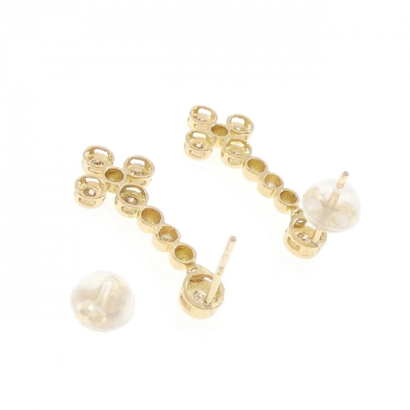 K18YG Bông tai kim cương 0.20CT - Hàng hiệu Chính hãng 869231