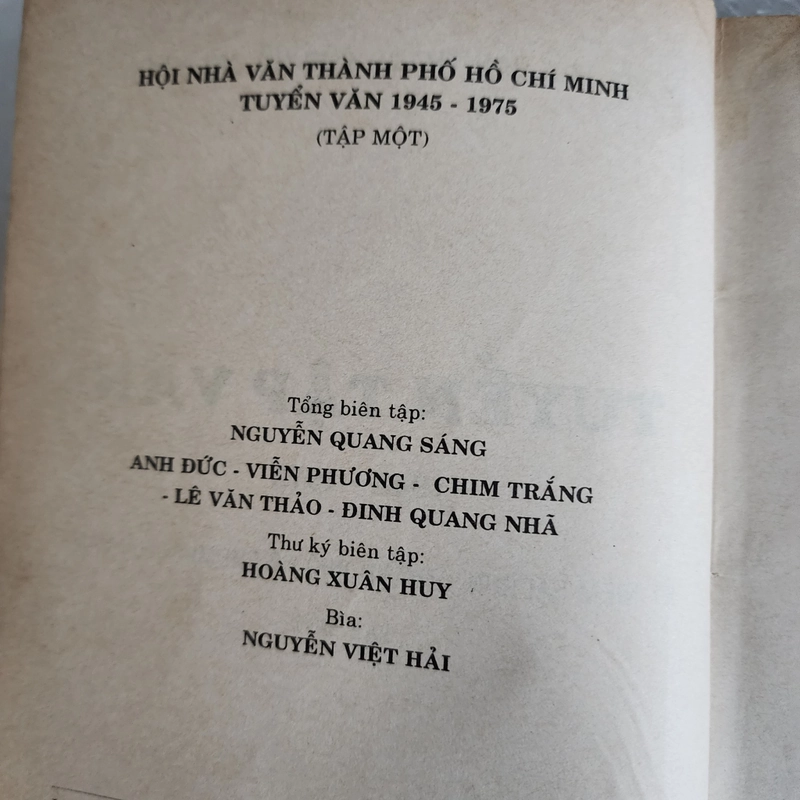 Tuyển tập Văn 1945-1975 tập 1 459863