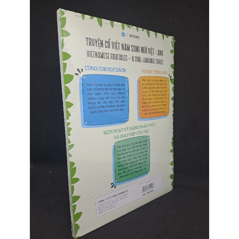 Bộ 5 cuốn truyện cổ Việt Nam song ngữ Việt Anh 912068