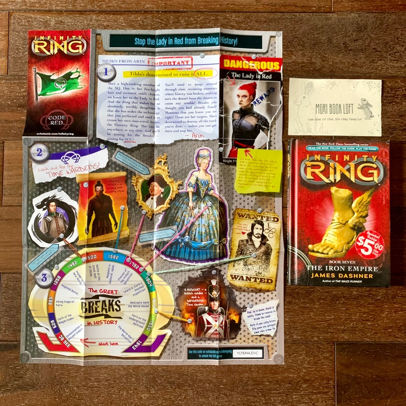 Sách ngoại văn Infinity Ring: Book 3: The Trap Door và Book 7: The Iron Empire, Used 538195