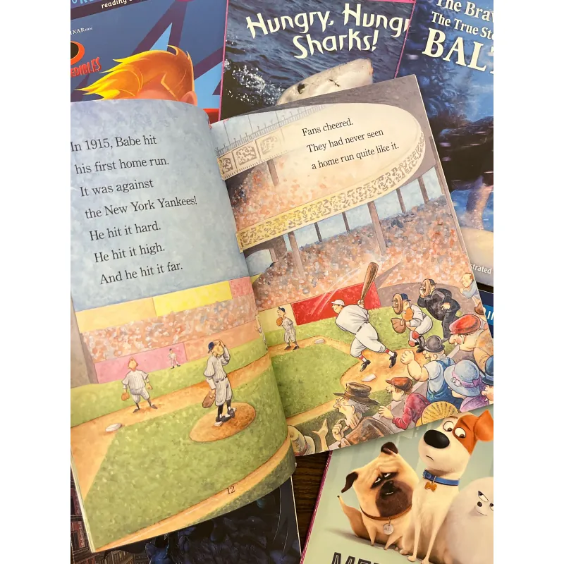 ✨𝑺𝒕𝒆𝒑 𝒊𝒏𝒕𝒐 𝑹𝒆𝒂𝒅𝒊𝒏𝒈 6-𝑩𝒐𝒐𝒌 𝑺𝒆𝒕 (𝑳𝒆𝒗𝒆𝒍 3)✨ 780909