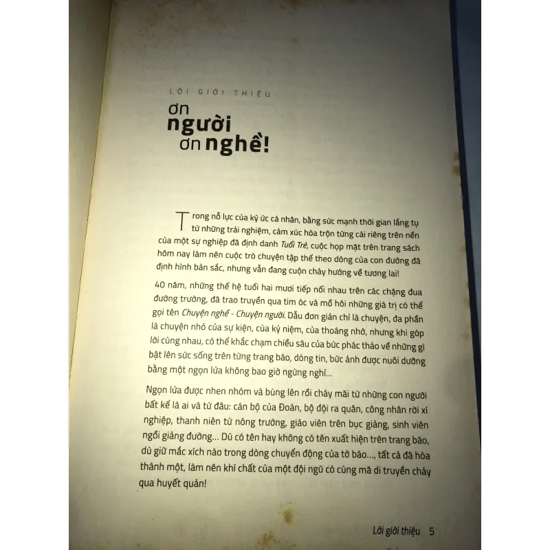 Tuổi trẻ chuyện nghề Chuyện người  761996