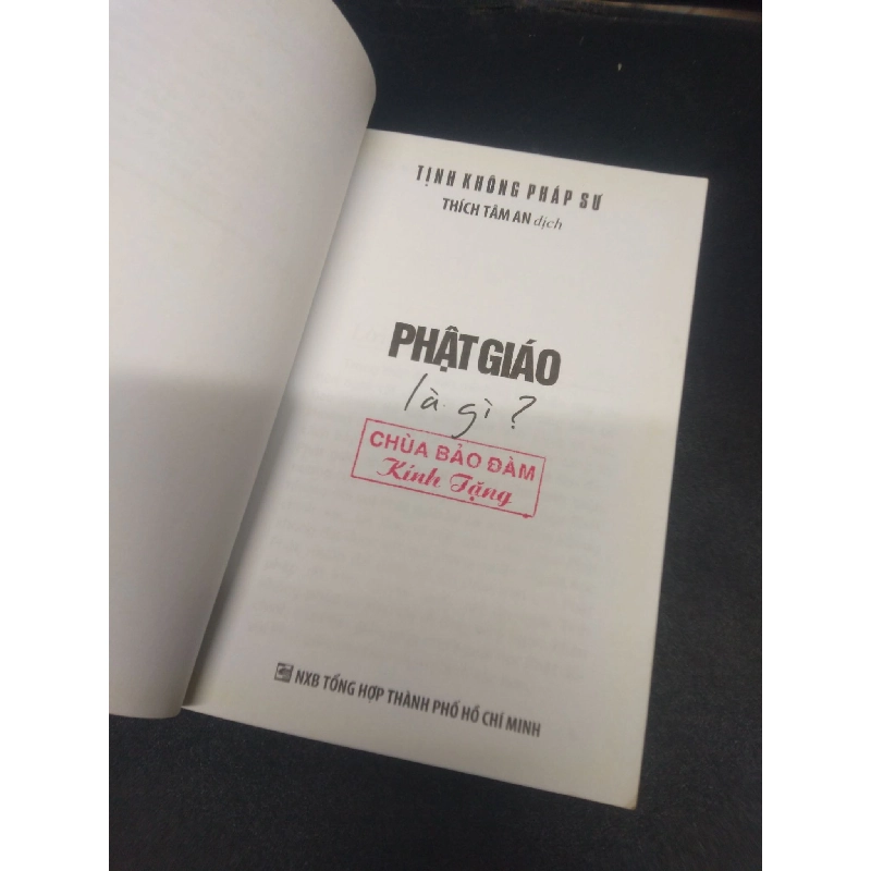 Phật giáo là gì? Pháp sư Tịnh Không 2012 mới 80% ố vàng HCM1504 tôn giáo 913768
