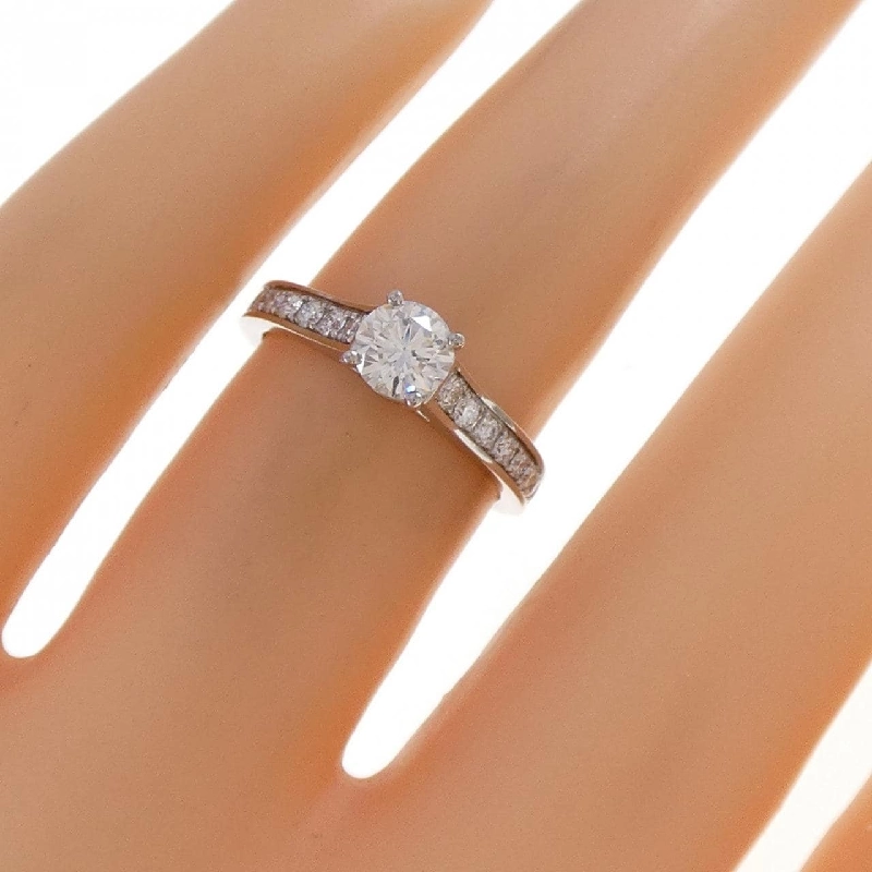 Cartier 1895 Solitaire Nhẫn 0.37CT H VVS1 3EXT - Hàng hiệu Chính hãng 839932