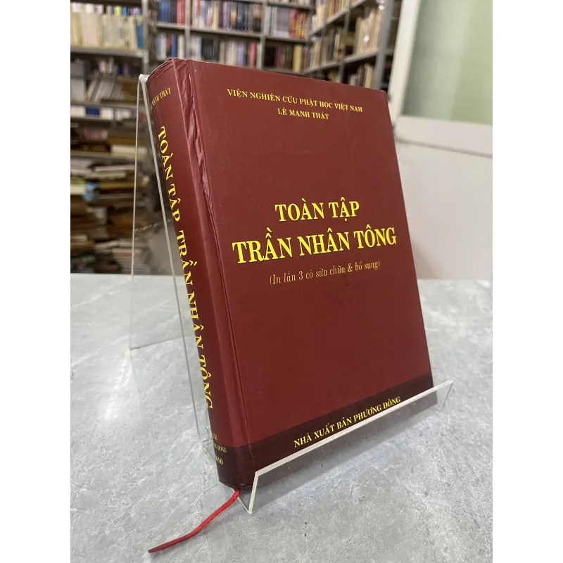 TOÀN TẬP TRẦN NHÂN TÔNG ( BÌA CỨNG ) - LÊ MẠNH THÁT 1030399