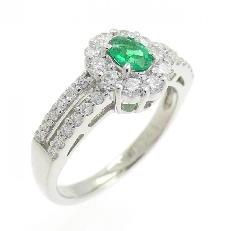 Nhẫn Emerald PT900 0.15CT 665338