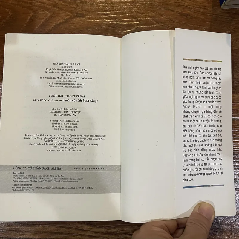 Cuộc đào thoát vĩ đại - Angus Deaton (6) 438591