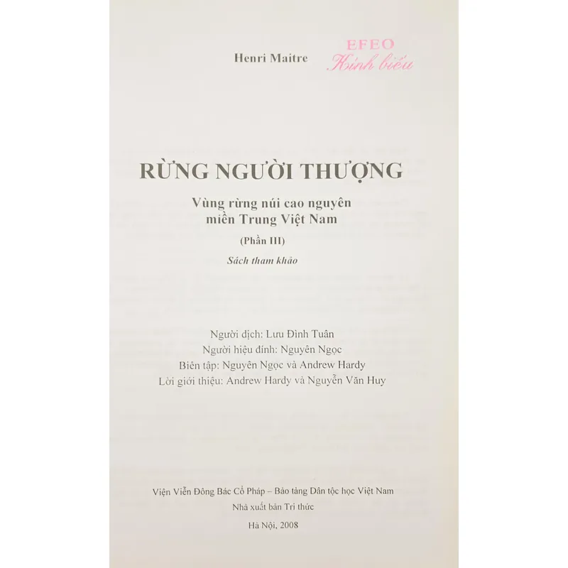 Rừng người Thượng (Henry Maitre) 662512