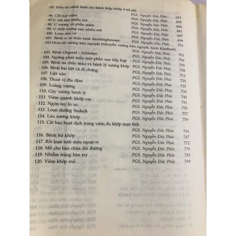 CHẤN THƯƠNG CHỈNH HÌNH  539411