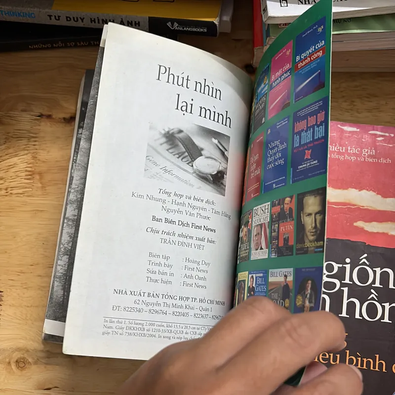 II Combo Sách: Phút Nhìn Lại + Hạt Giống Tâm Hồn _ Từ Những Điều Bình Dị 698018