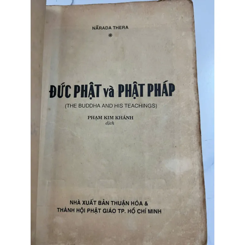 Đức Phật và Phật Pháp - Narada (Đại đức Narada Maha Thera) - Phật giáo / Triết học 1006617