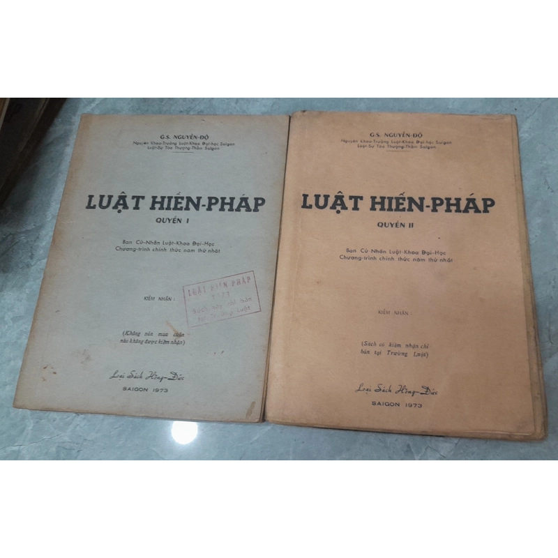 LUẬT HIẾN PHÁP - Nguyễn Độ ( quyển 1+2) 210923