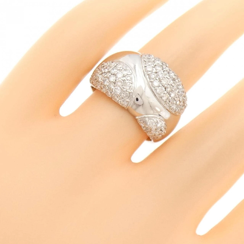 Nhẫn kim cương K18WG 1.43CT 671486