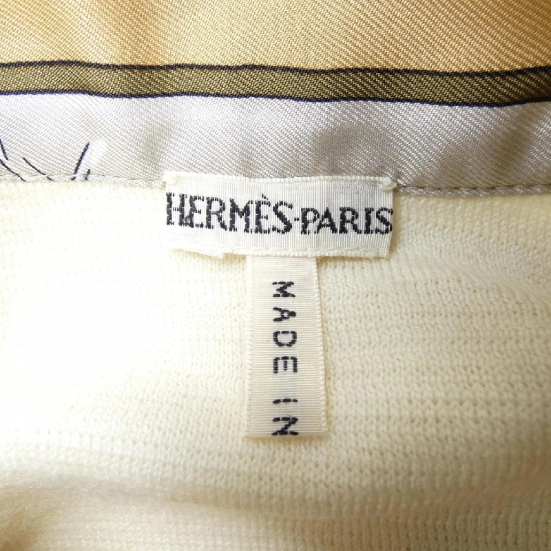 HERMES NEIGE D'ANTAN Twill Rêne. Áo len - Hàng hiệu Chính hãng 774729