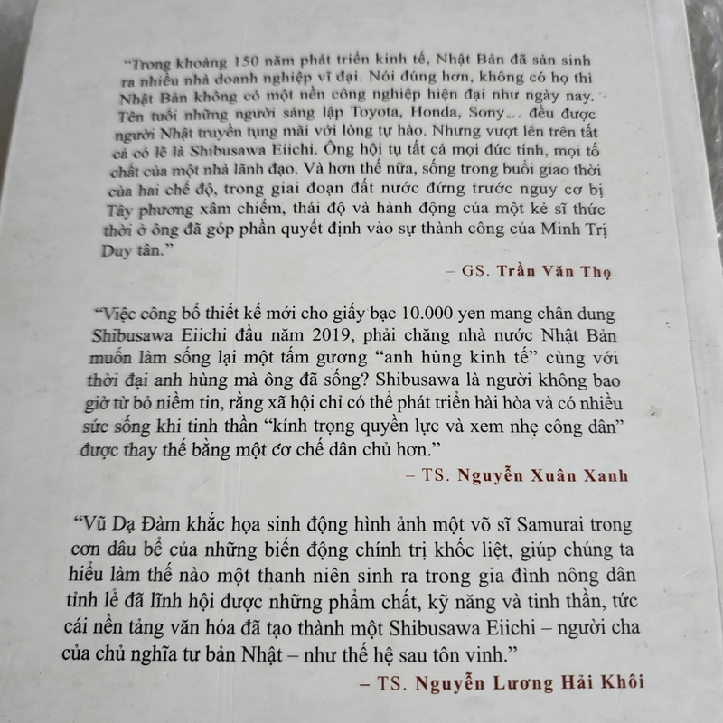 Vũ dạ đàm | tự truyện Shibusawa Eiichi 517970