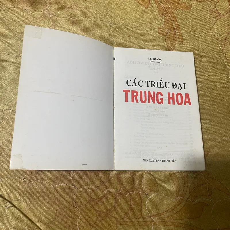 CÁC TRIỀU ĐẠI TRUNG HOA- LÊ GIẢNG BIÊN SOẠN 565320