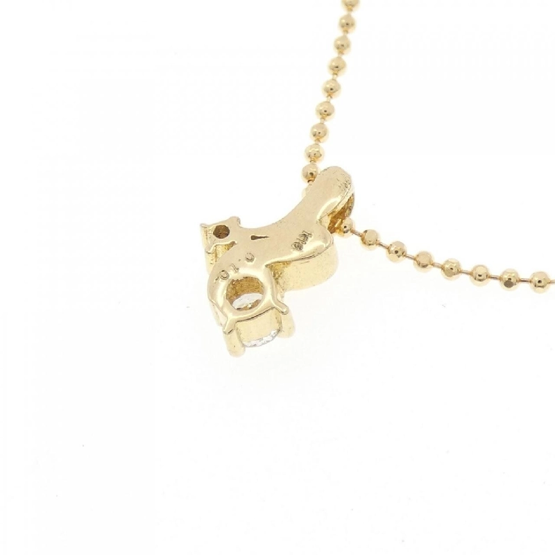 K18YG Dây chuyền kim cương 0.10CT - Hàng hiệu Authentic 861600