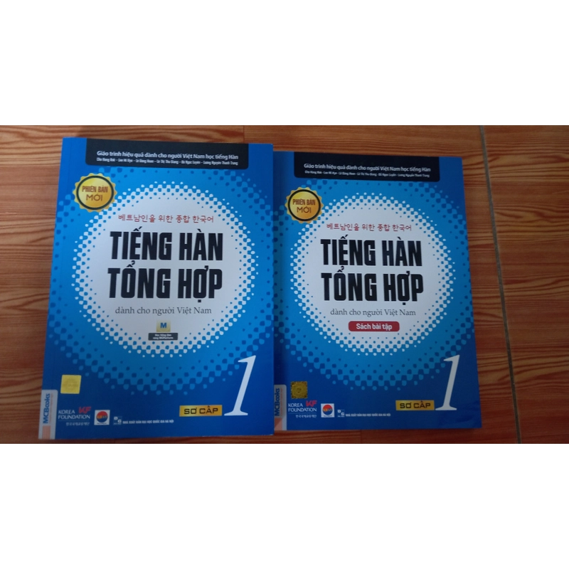 COMBO 2 QUYỂN TIẾNG HÀN TỔNG HỢP VÀ BÀI TẬP TIẾNG HÀN TỔNG HỢP (NEW96%) 547190