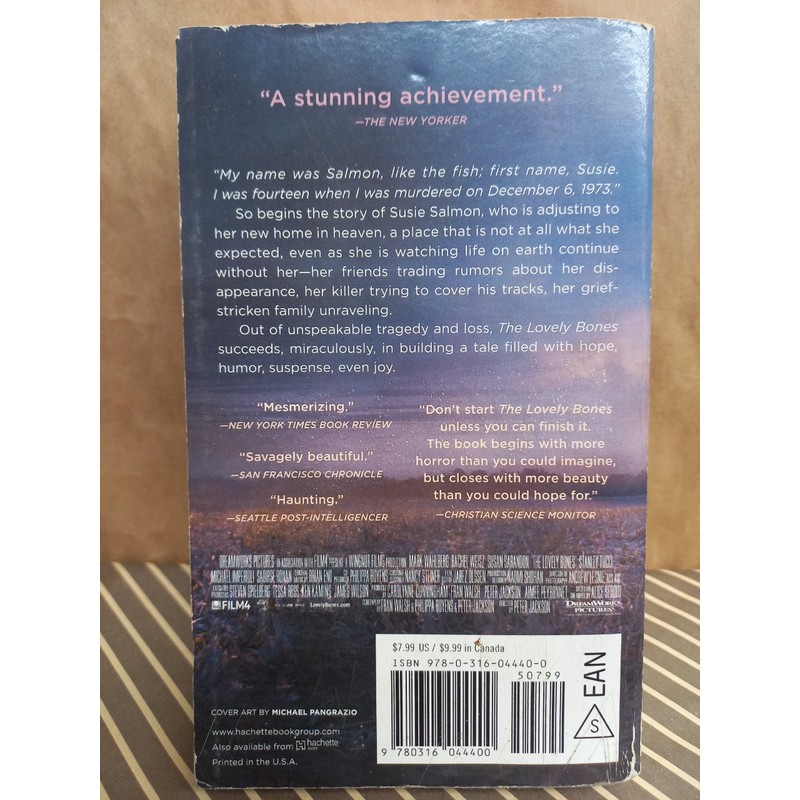 The lovely bones - Alice Sebold - sách ngoại văn đã qua sử dụng 72544