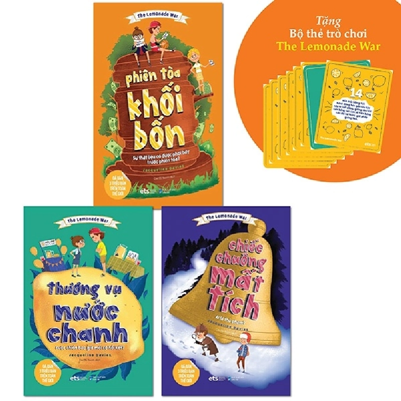 Bộ Sách The Lemonade War (Bộ 3 Cuốn) - Tặng Kèm Bộ Thẻ Trò Chơi (2021) - Jacqueline Davies 744199