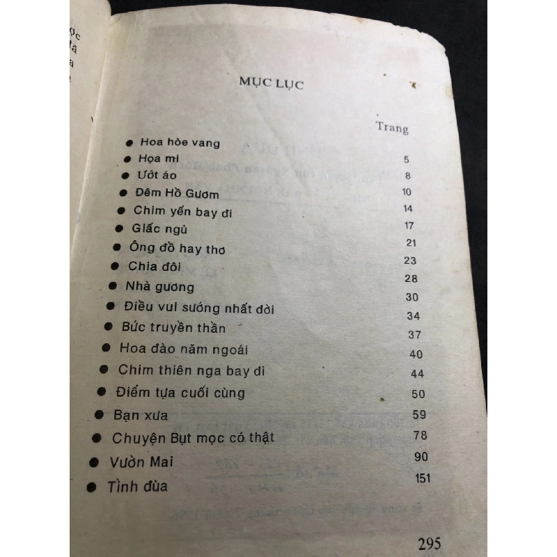 Tình đùa 1996 mới 50% ố bẩn Nguyễn Phan Hách HPB0906 SÁCH VĂN HỌC 915571