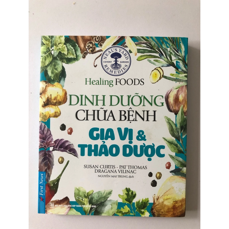 DINH DƯỠNG CHỮA BỆNH GIA VỊ & THẢO DƯỢC (SÁCH DỊCH) - 118 TRANG, NXB: 2020 290594