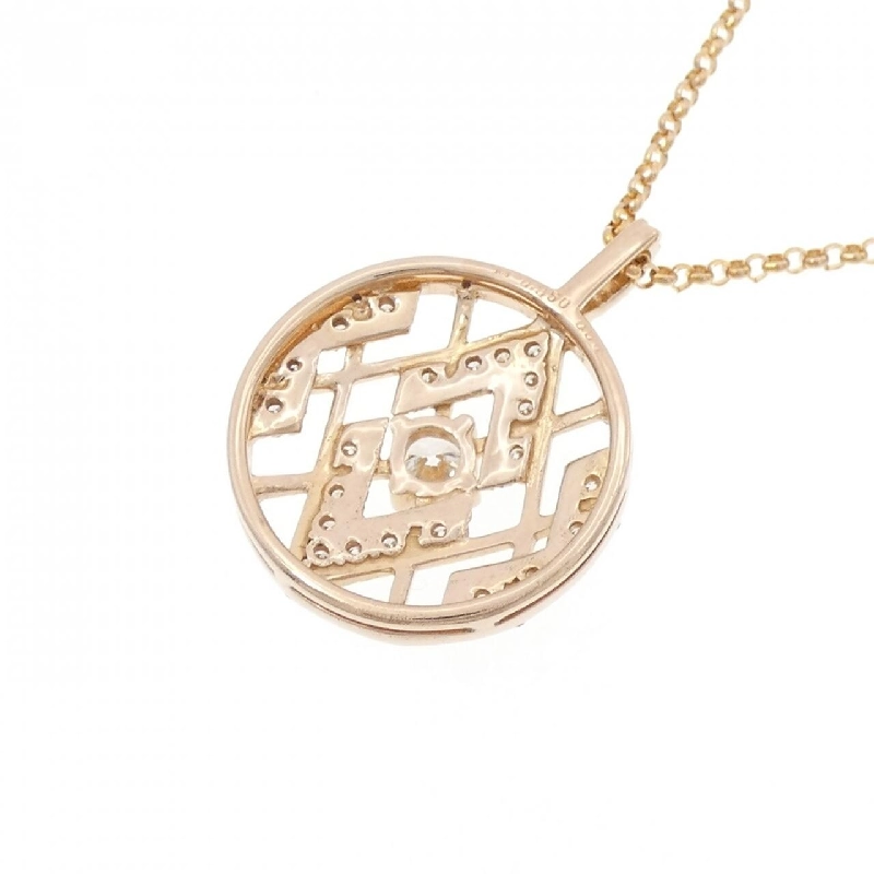 K18PG Dây chuyền kim cương 0.350CT - Hàng hiệu Authentic 861017