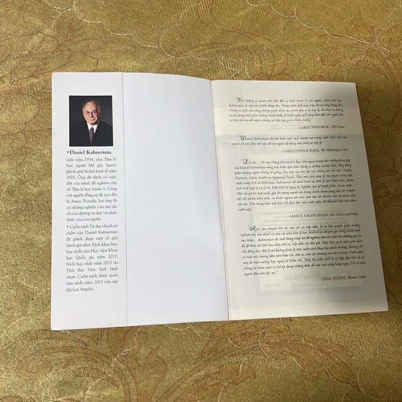 TƯ DUY NHANH VÀ CHẬM- DANIEL KAHNEMAN 614143