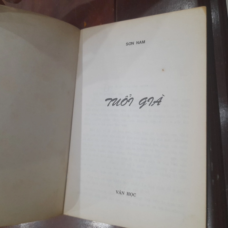 Sơn Nam - TUỔI GIÀ 550158