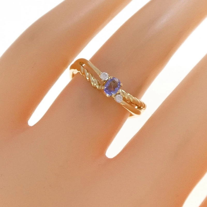 Nhẫn Tanzanite K18YG - Hàng hiệu Chính hãng 853372