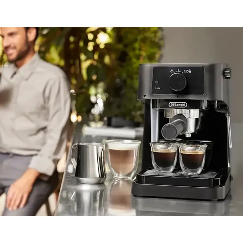 ☕ Máy pha cà phê De’Longhi EC230.BK – Espresso chuẩn Ý, crema dày mịn tại nhà! 730809