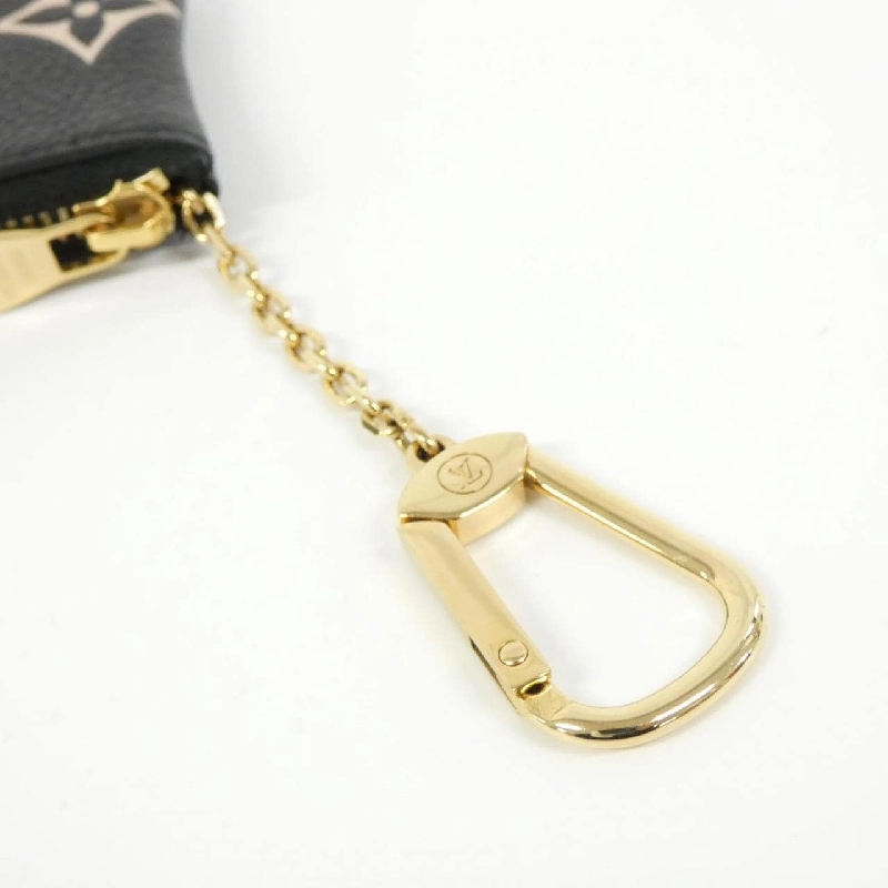 Túi xách Louis Vuitton hai màu Monogram Empreinte Pochette Clé M80885 ví & hộp đựng chìa khóa 620826