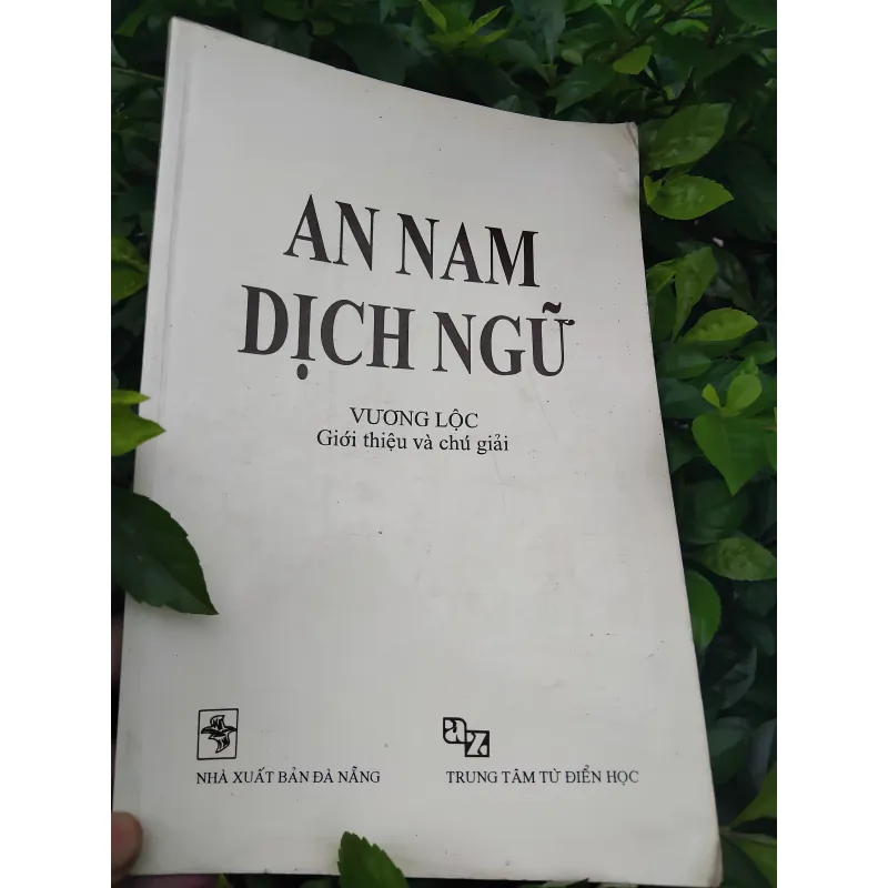An Nam dịch ngữ do Vương Lộc giới thiệu và chú giải 1001269