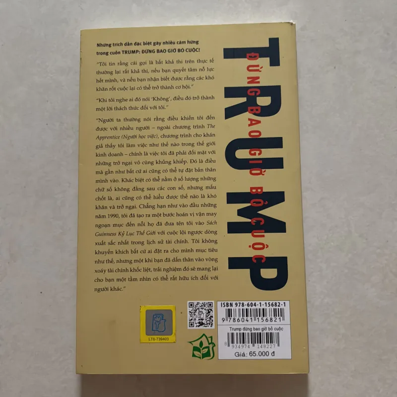 Trump - đừng bao giờ bỏ cuộc 797888