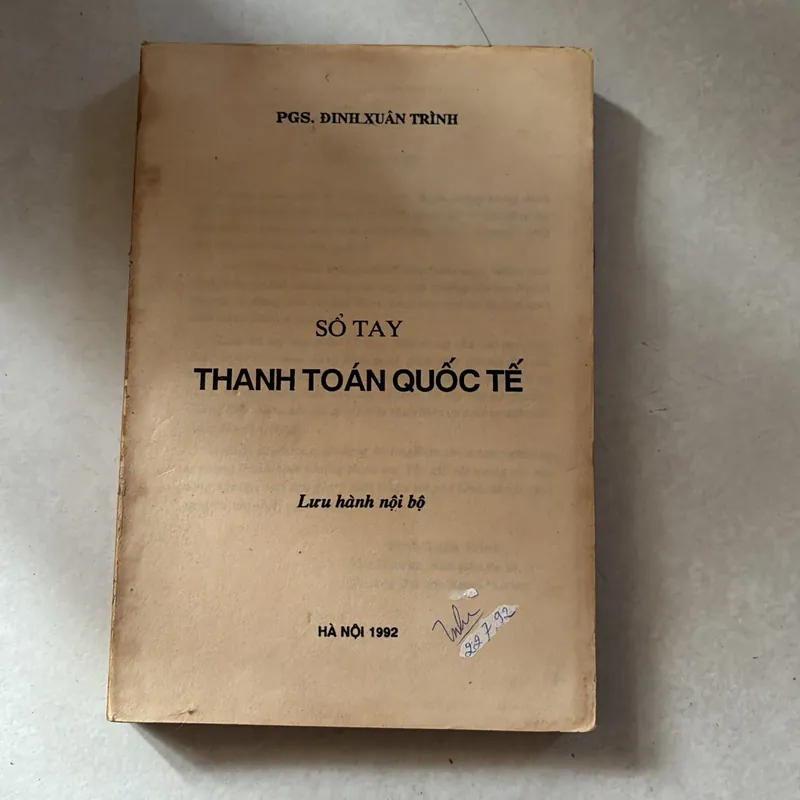 Sổ tay thanh toán quốc tế 739418
