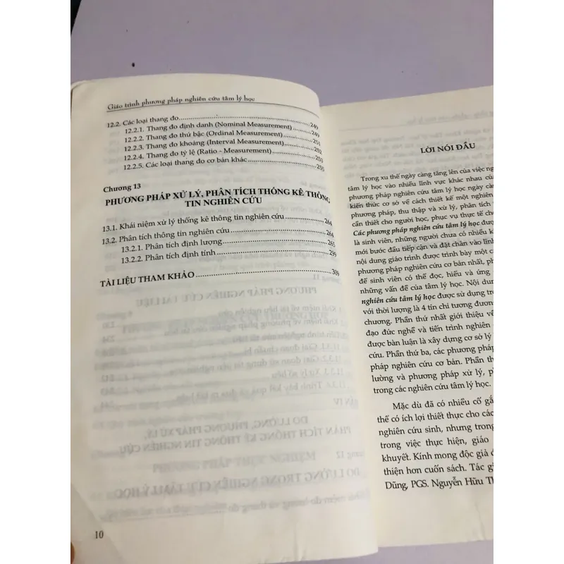 GIÁO TRÌNH PHƯƠNG PHÁP NGHIÊN CỨU TÂM LÝ HỌC  726476